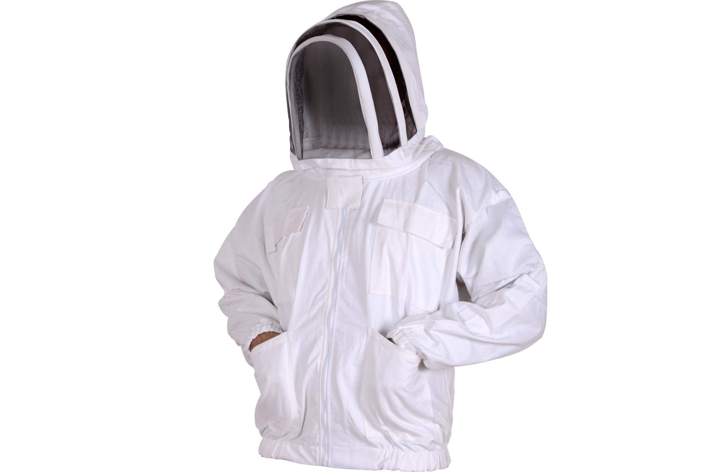 Bee Protective Jacket with Accordion Veil - BeeKeeping Equipments supplies
