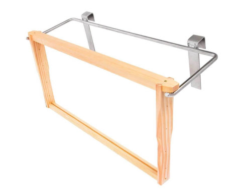 Stainless Bee Frame Perch Holder